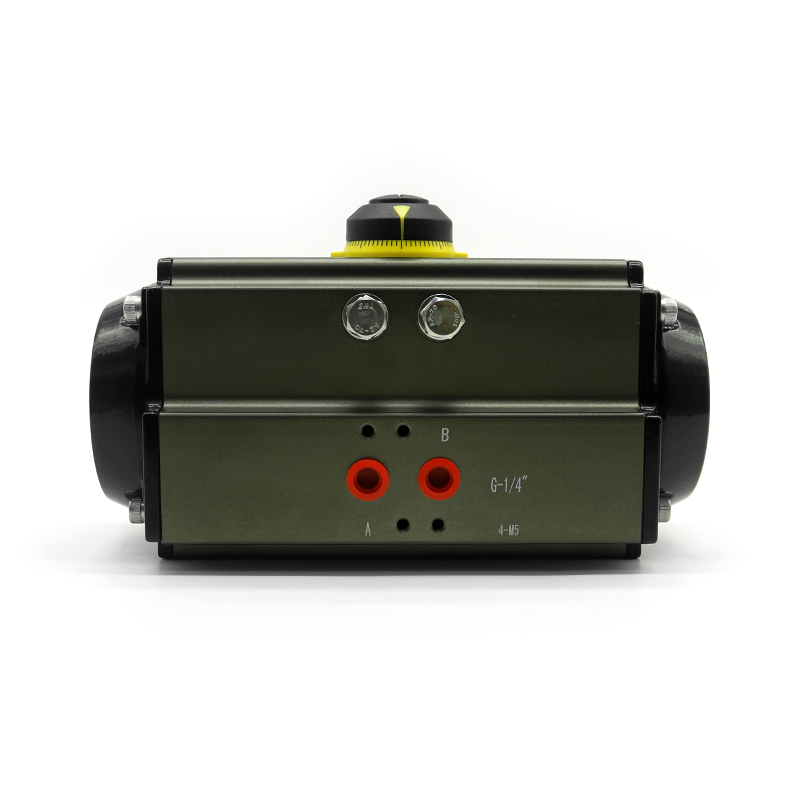 Пневматикалық акуаторлық сөрені және пинионды көктемгі Return JHA0075SR